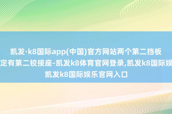 凯发·k8国际app(中国)官方网站两个第二挡板的尖端均固定有第二铰接座-凯发k8体育官网登录,凯发k8国际娱乐官网入口